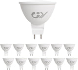 GY Ampoule LED MR16 GU5.3 12V 4.5W 663 lumens remplace halogène 60W classe énergétique C