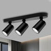 GY Modern 3-Way LED Ceiling Spotlight - 360° Adjustable GU10 Track Lighting for Kitchen & Living Room (Black/White) - GY STORE