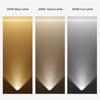 GY LED GU10 9W 1420LM Three Color Temperatures
