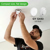 Ampoules LED GX53 4.9W, 668lm, 3000K/4000K