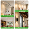 GU10 LED bulb application scenes for recessed track wall and accent lighting